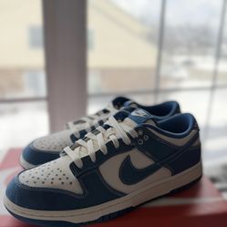 Nike Dunk Low Sashiko - Industrial Blue Sashiko 10.5m