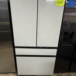 New White Samsung Refrigerator 