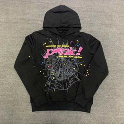 black sp5er hoodie 