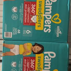 Pampers Swaddlers 360  Size 6