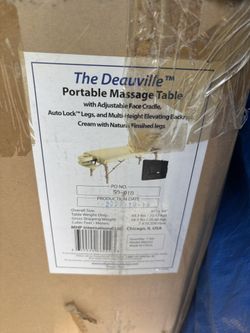 30” Deauville Massage Salon Table 