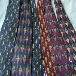 6 New Christmas Necktie  ( Each $5)