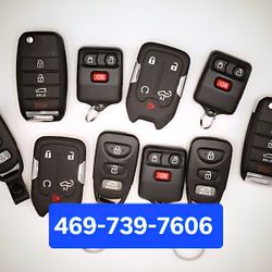 Car Key's, Remotes And Key Fobs 🔑 
