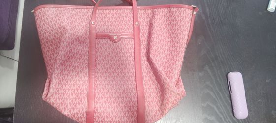 Red Mk tote bag