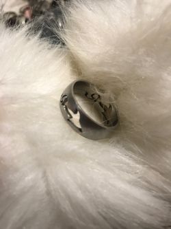 Stainless steel men’s ring