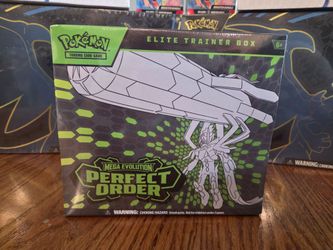 Pokemon Perfect Order ETB sealed