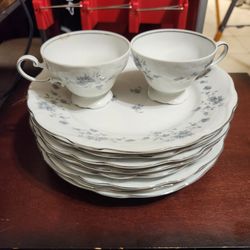 Discontinued Cottagecore/Coquette Porcelain 10 Piece Set