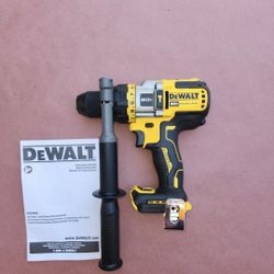 Dewalt 20v Flexvolt Advantage Hammer Drill Brushless 3 Speed Brand New Tool Only 