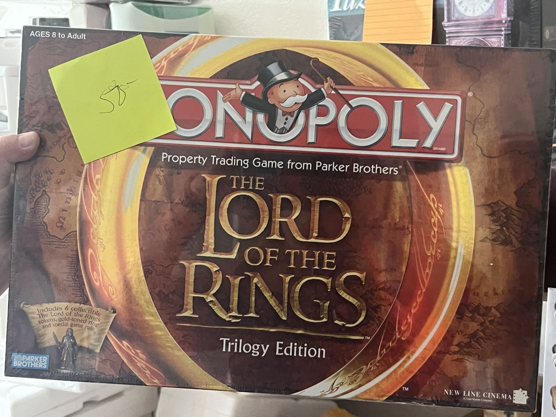 Lord Of The Rings Monopoly Trilogy Edition
