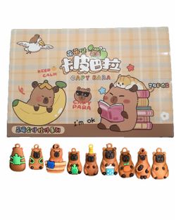 Box of 24 blinds boxes of capybara Keychains