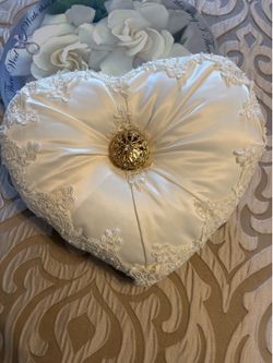 Wedding pillow hand made