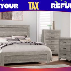 4 PC QUEEN BEDROOM SET 