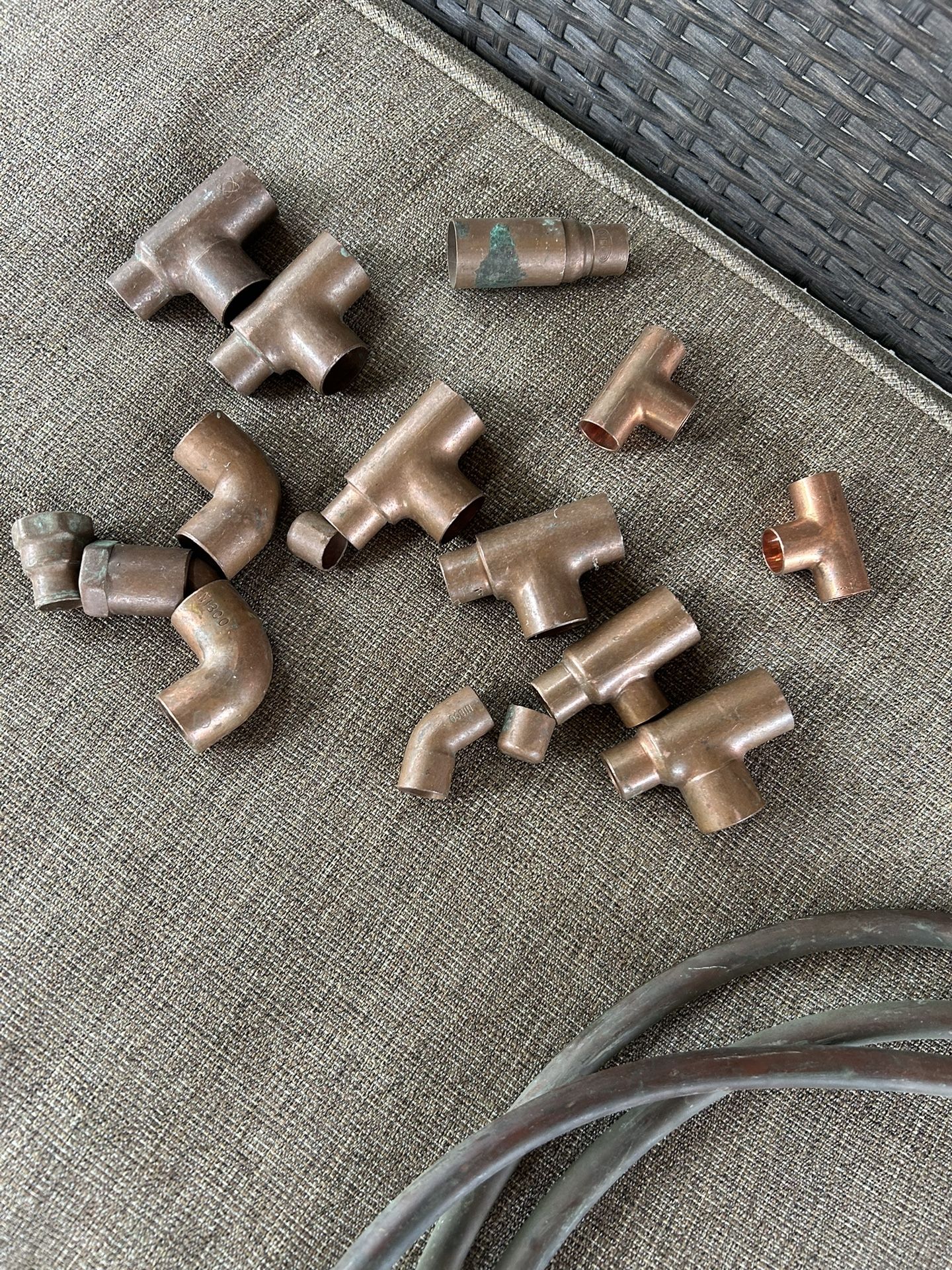 Copper Fittings And Line