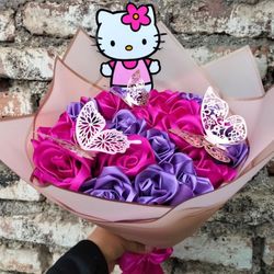 hello kitty eternal bouquet 🩷