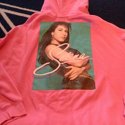 Selena Pink Hoodie,  XL 