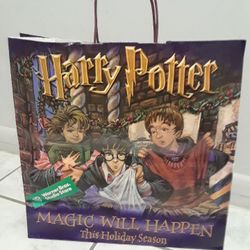 Vintage Looney tunes WB Studio Store Harry potter shopping bag