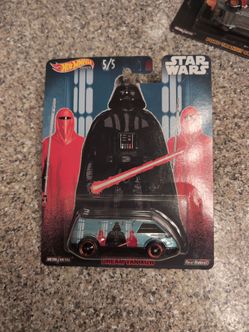 Hot Wheels Star Wars Dream Van XGW Real Riders Mattel Dearth Vader New Sealed