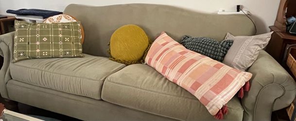 (2) Sage Green, Broyhill Couches