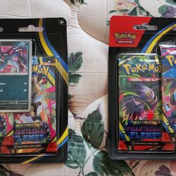 Pokemon phantasmal flames blister packs