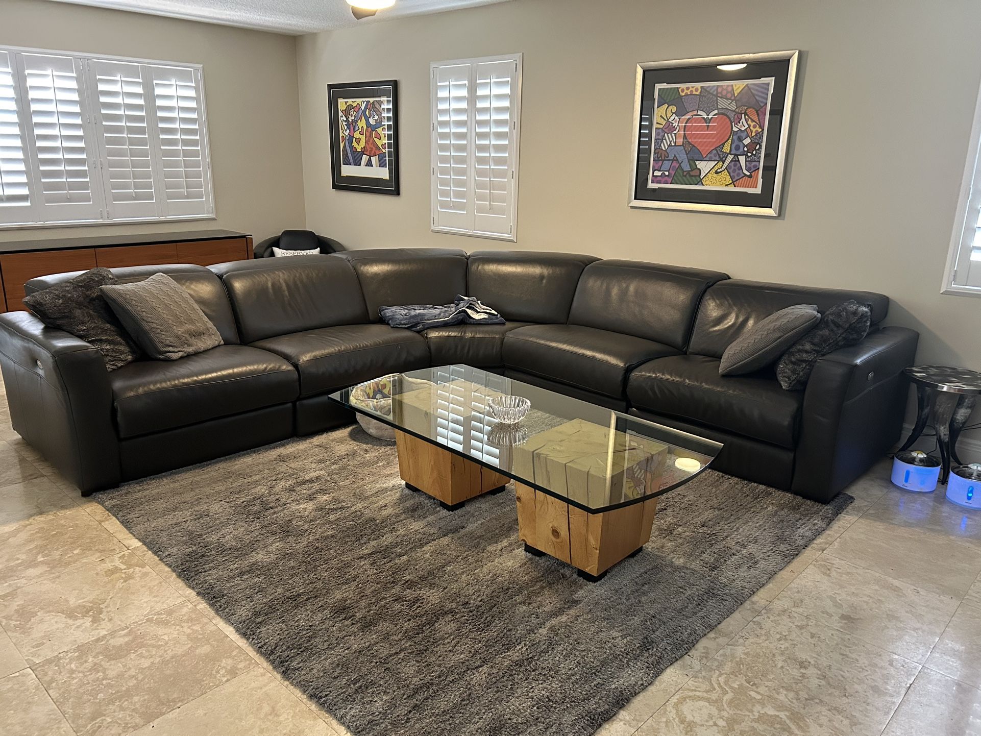 Leather Couch