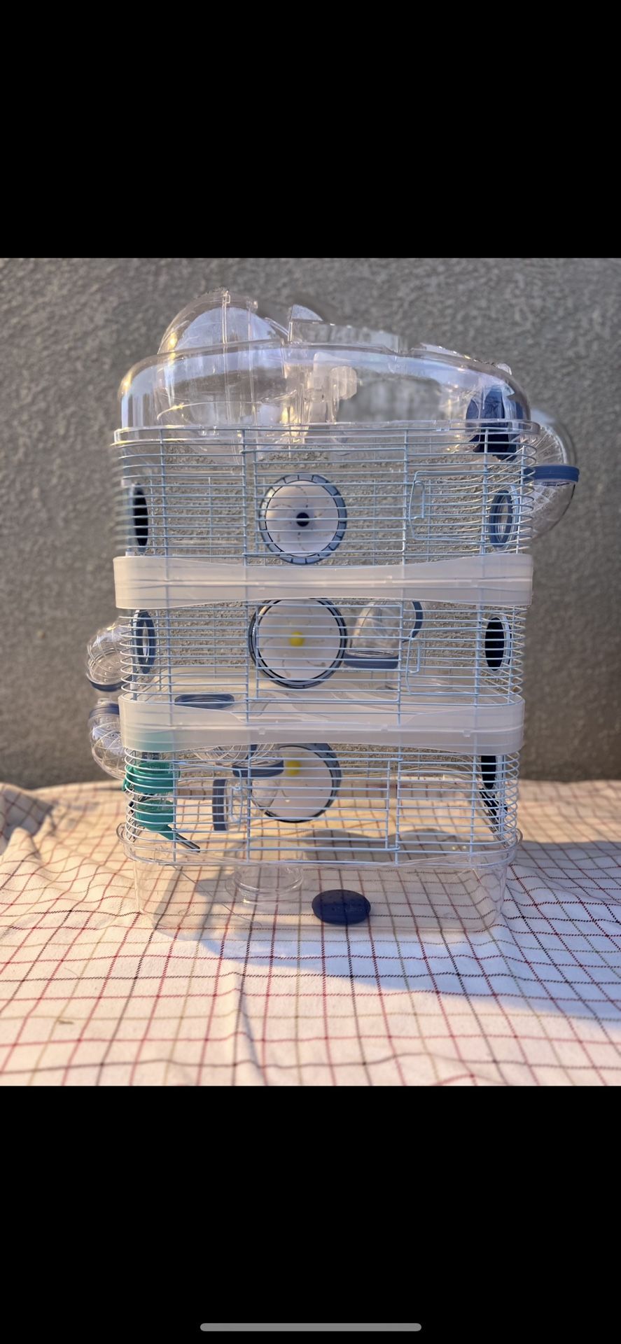 Clear, Hamster Cage