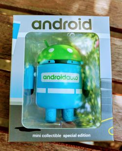 Android Mini Collectible Figure - Android Auto Special Edition, Sealed in Box