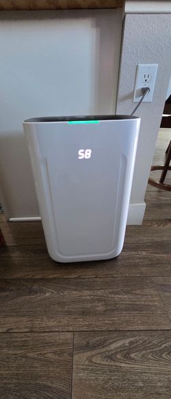 Ludatido 2025 Upgraded 5000 Sq.Ft 80 Pint Dehumidifier for Basements with Large 6.5L Water Tank, 24H Timer, Child Lock, Defrost, Silent, Mold, 4 Modes