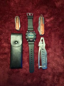G-Shock watch and Multi tool set