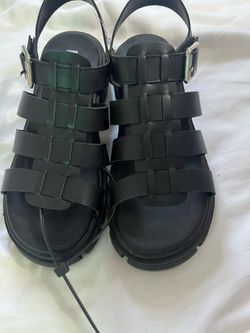 Mia Kids Black Platform Shoes