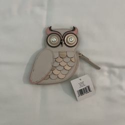 New Kate Spade Owl Coin Purse 