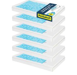 6 pack disposable scoop free Crystal litter tray