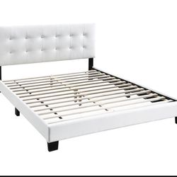 Queen Size Bed Not Including Mattress 