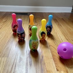 Disney Fairies/TinkerBell Bowling Set