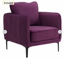 Purple Mayberry Hill Rae Chair