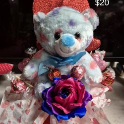 Valentine's Multi Colored Bear