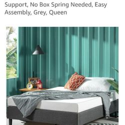 Queen Bedframe And Mattress