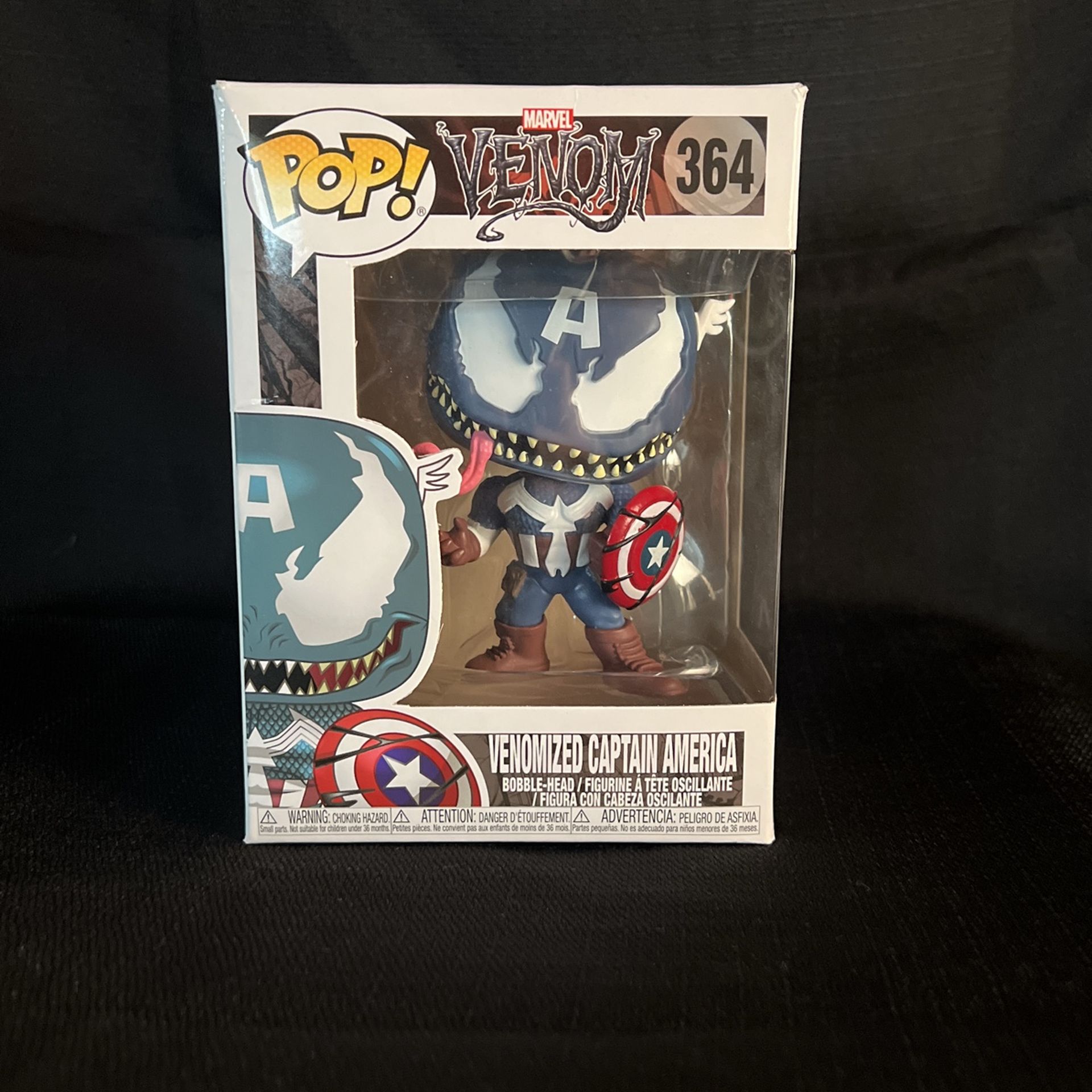 Venomized Captain America