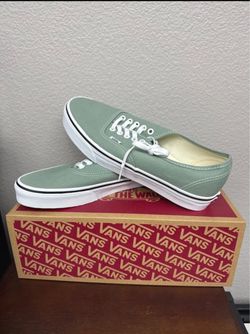 Vans Authentic Low-Top Sneakers Iceberg Green