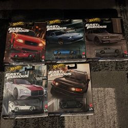 Fast And Furious Hot Wheel Set