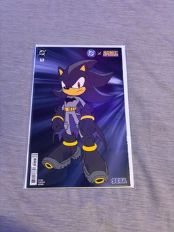 DC x Sonic the Hedgehog comic lot issues 1-5