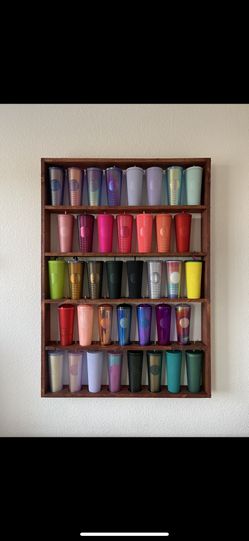 Starbucks Tumbler Display Shelf 
