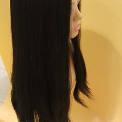 Lace Front Wig Black Straight BRAND NEW
