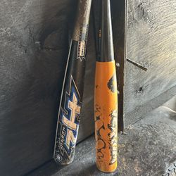 2 Adults Baseball Bats 