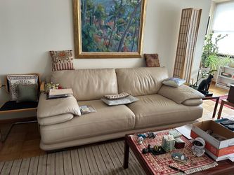 Sofa real leather