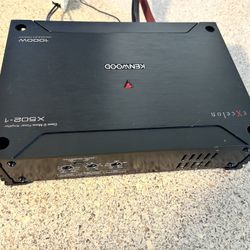 Amp Kenwood Excelon X series Class D Amplifier 1channel Monoblock 1000watts Max Peak Power for bass only Compact Amplifier 