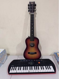 Piano and guitar