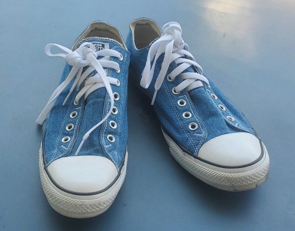 Mens Size 12 Blue Converse 