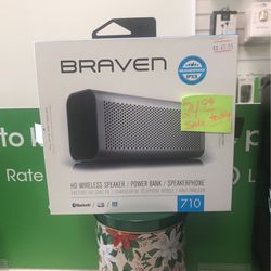 Braven Weatherproof HD Wireless Speakers/Powerbank/Speakerphone