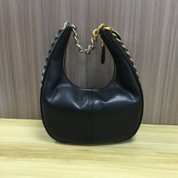 NWT Stella McCartney Frayme Small Zipped Shoulder Bag
