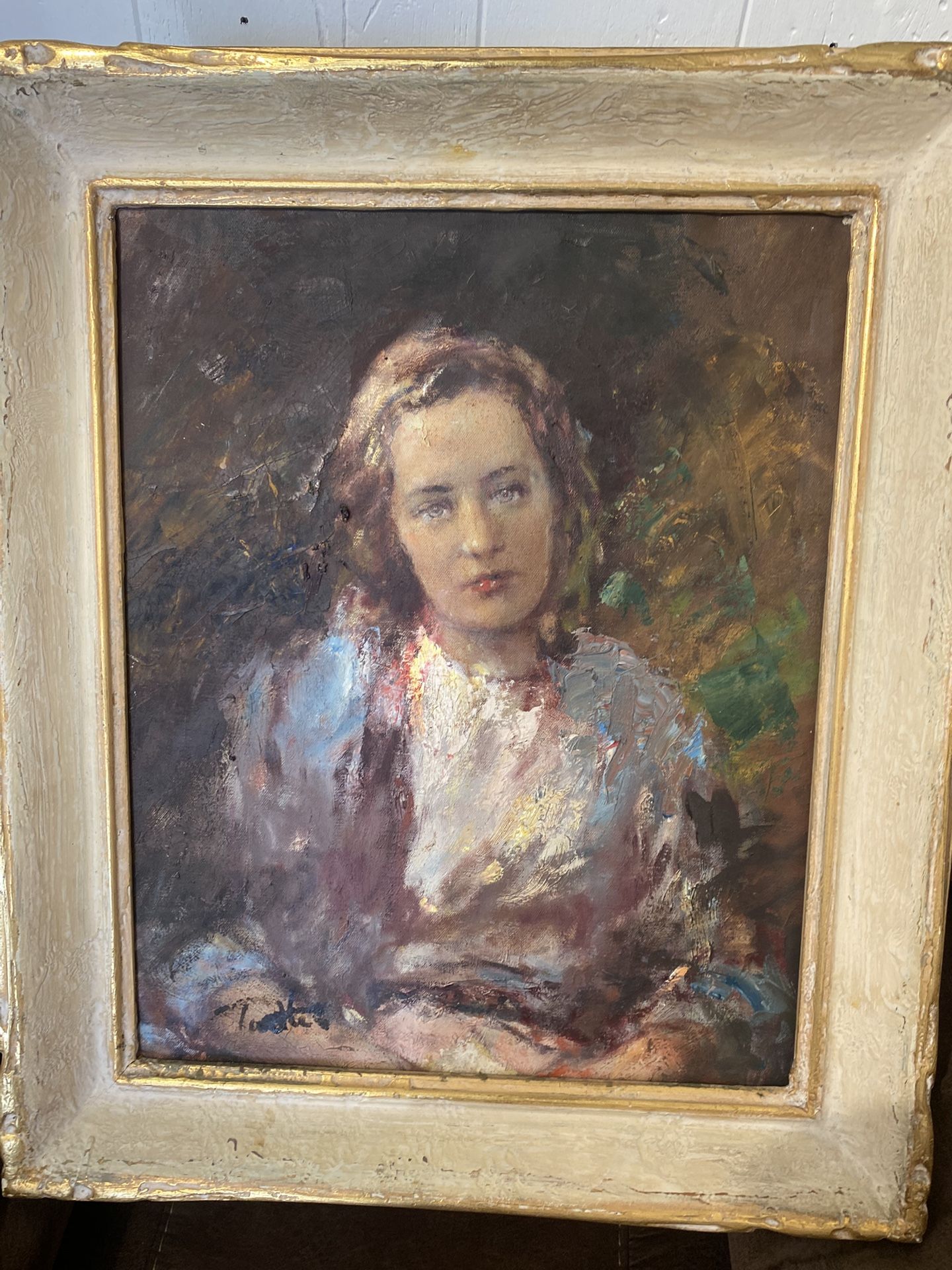 Arnold Turtle Painting Indiana Artist Oil On Canvas